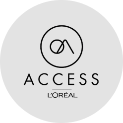 Логотип Loreal Access