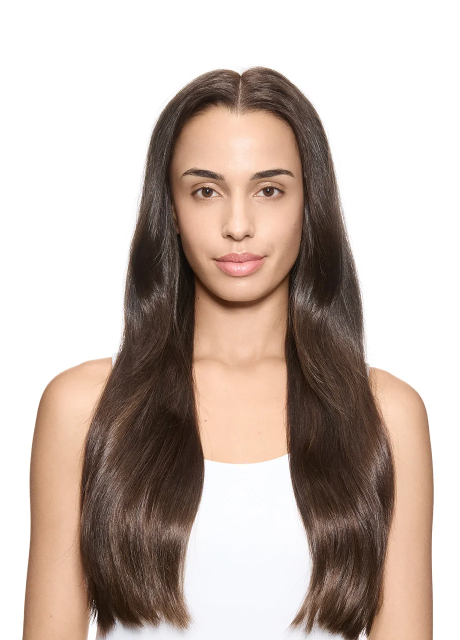 Волосы после применения Keratin Alpha Sleek