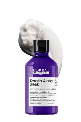 Превью шампуня Keratin Alpha Sleek